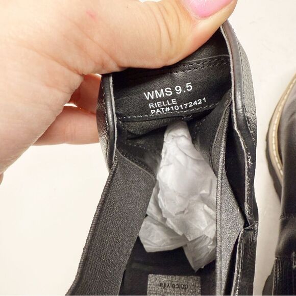 Dolce Vita Rielle Wedge Slip On Boots Black Size 9.5 - Picture 7 of 7